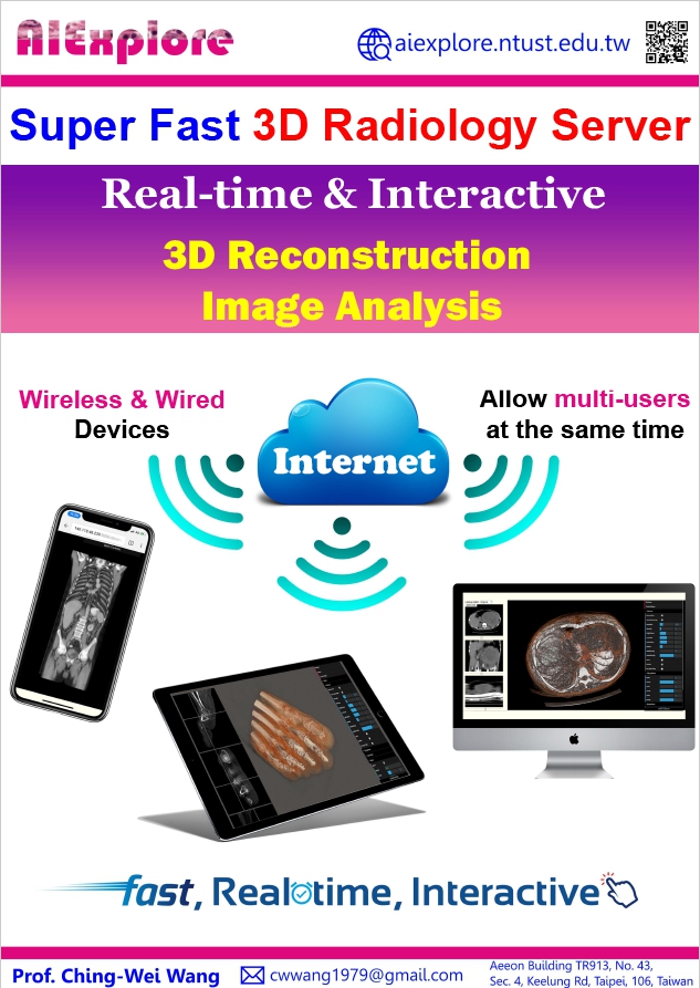 Super Fast 3D ReconstructionAnalysis Server [3D Radiology]