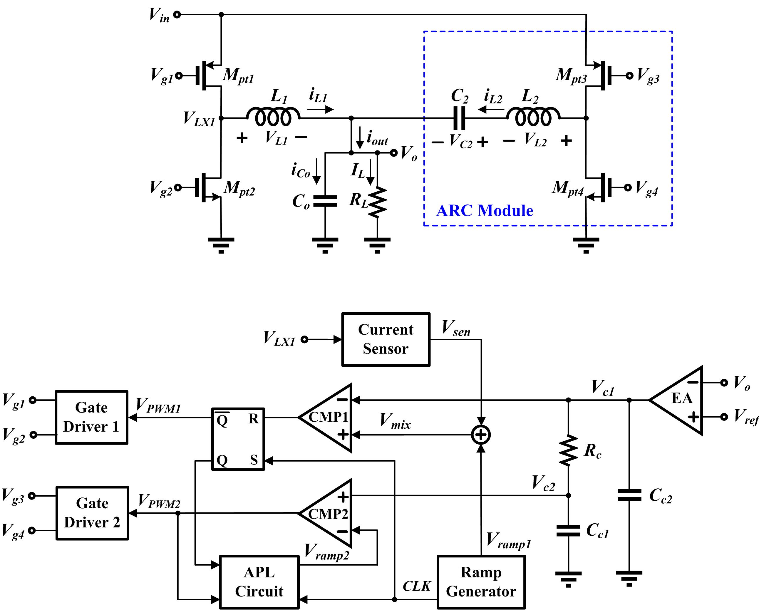 A Spur-Reduction DC-DC Converter with Active Ripple Cancellation Technique