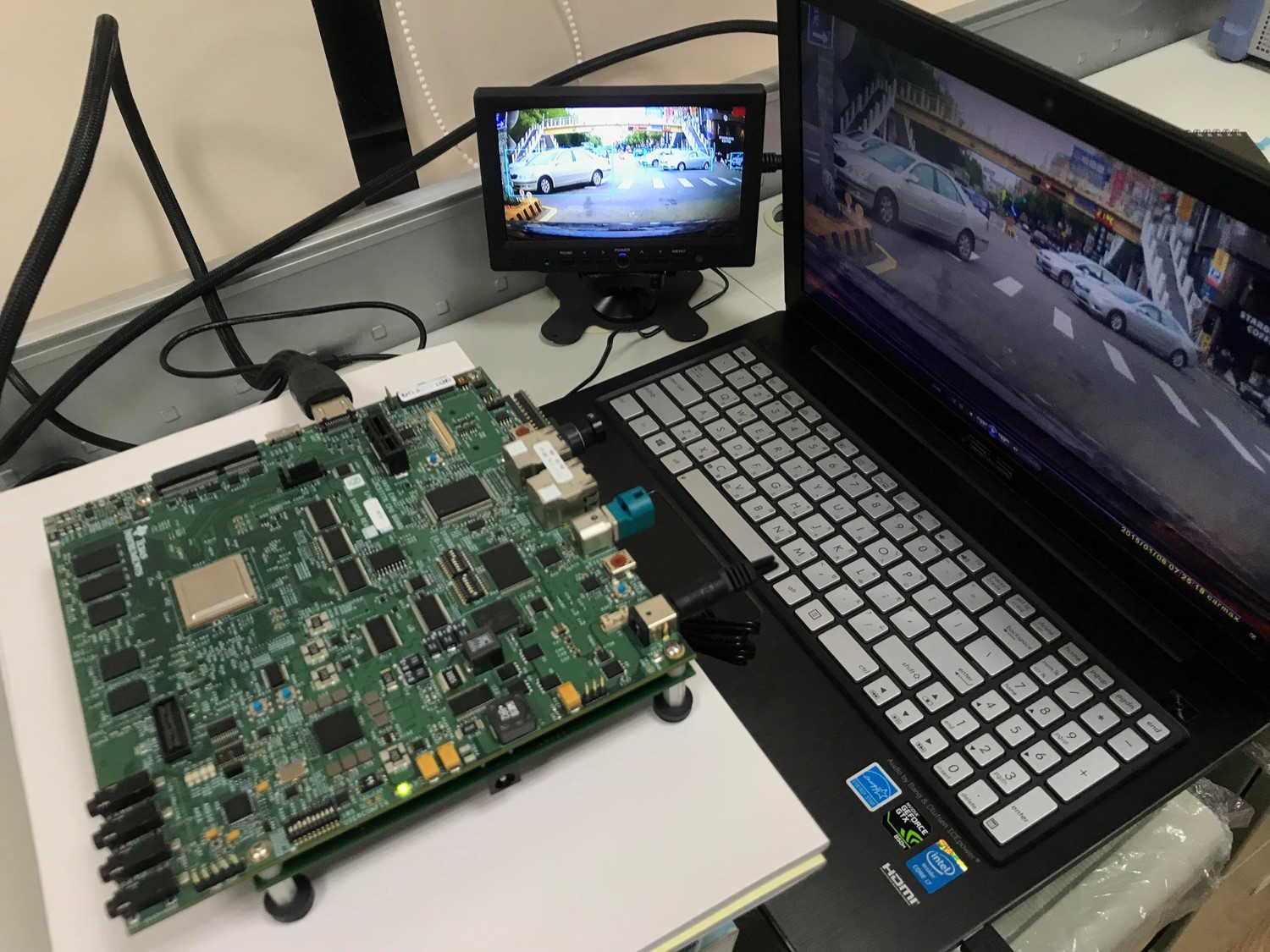 Embedded deep learning object detection on TI TDA2X