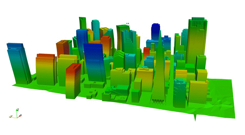 地震防災智慧城市模擬平台