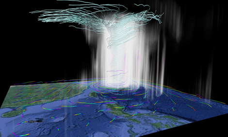 3D visualization systemHigh-Tech simulation on disaster operation warning products