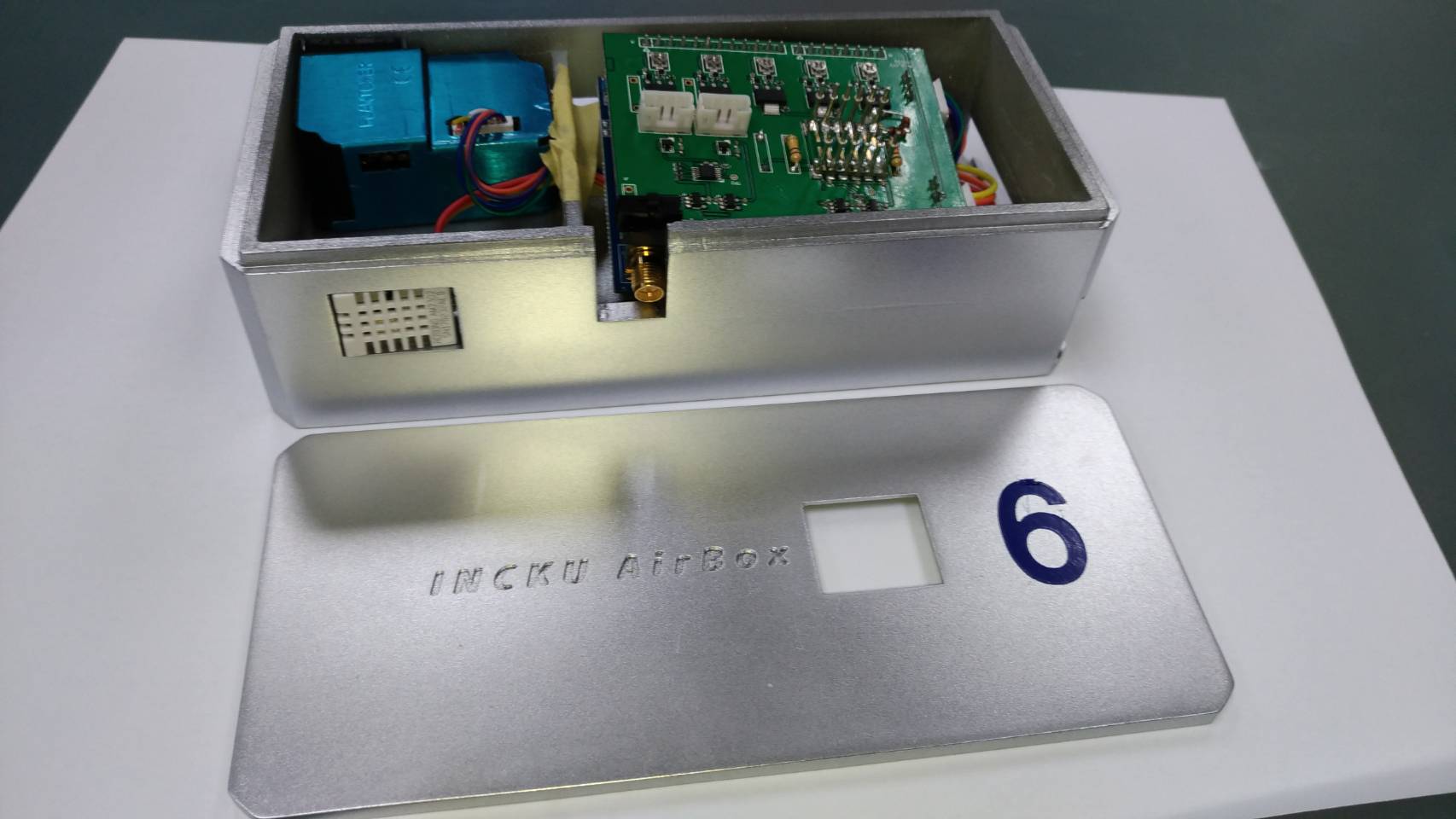 複合型微環境室內空氣品質監測感測器