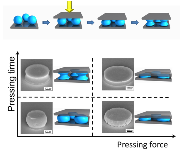 Fabrication of Anisotropic Polymer MicroparticlesNanoparticles Using AnnealingPressing Techniques