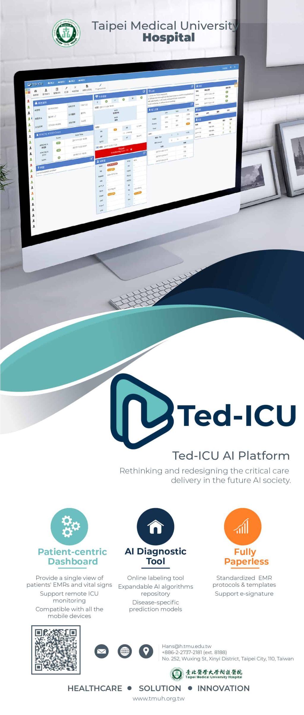Ted-ICU AI Platform