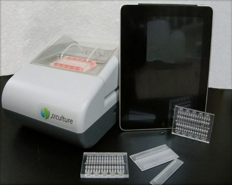 A high-throughput, micro, 3-dimensional (3-D), bio-mimetic cell culture system (μCulture®)