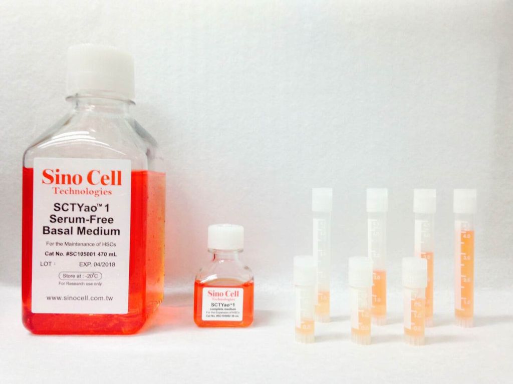 無血清/無血漿/低DMSO之造血幹細胞幹細胞冷凍保存液組合物