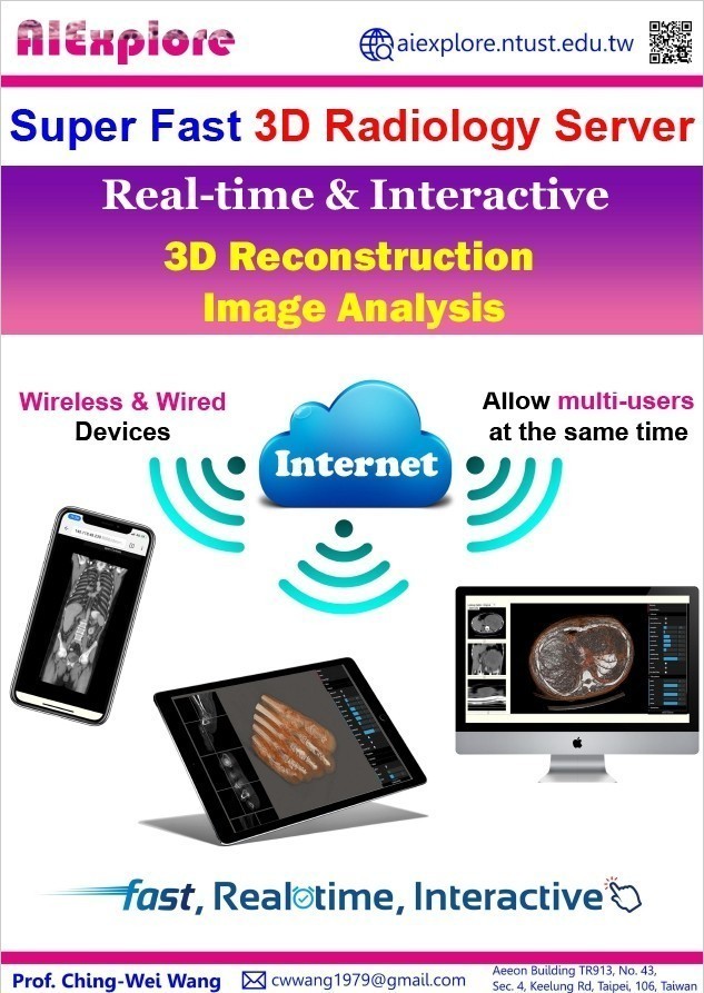 超高速3D重建和分析伺服器 (3D Radiology)