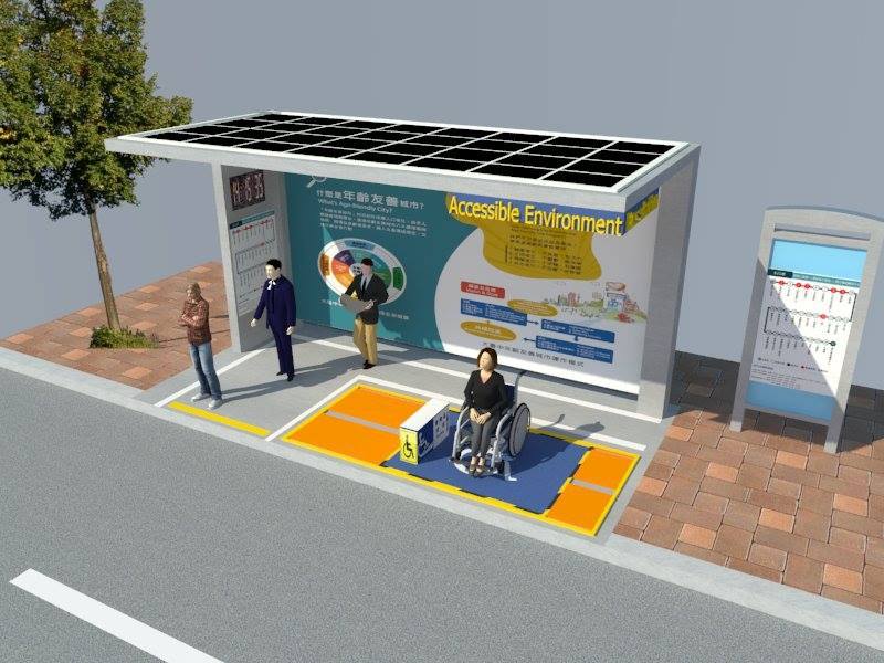 barrier-free design bus station
