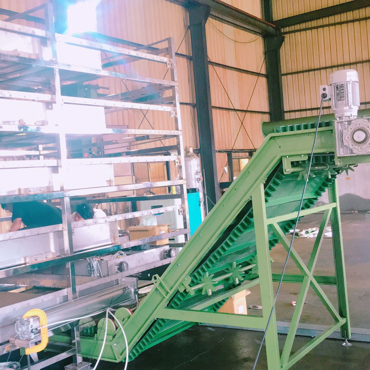 Circular Economy - Leaf Gold Insect Equipment Installation