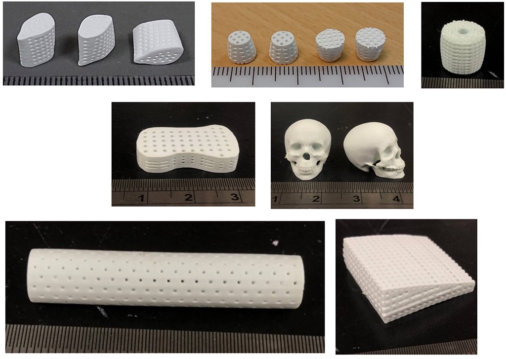 Innovative 3D fine ceramic printing technology using negative thermo-responsive & photo-curing ceramic slurry system
