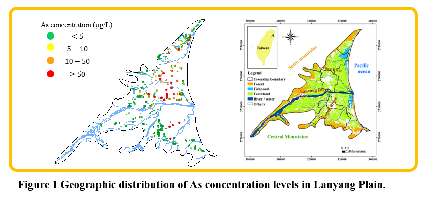 A machine learning approach for spatial mapping of groundwater contamination and its application of public health management