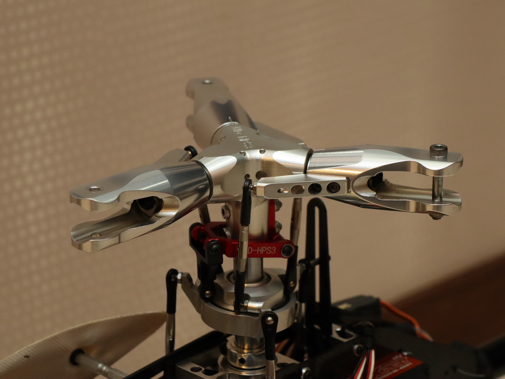 Triple Blades- Flybarless Main Rotor Head Complete System