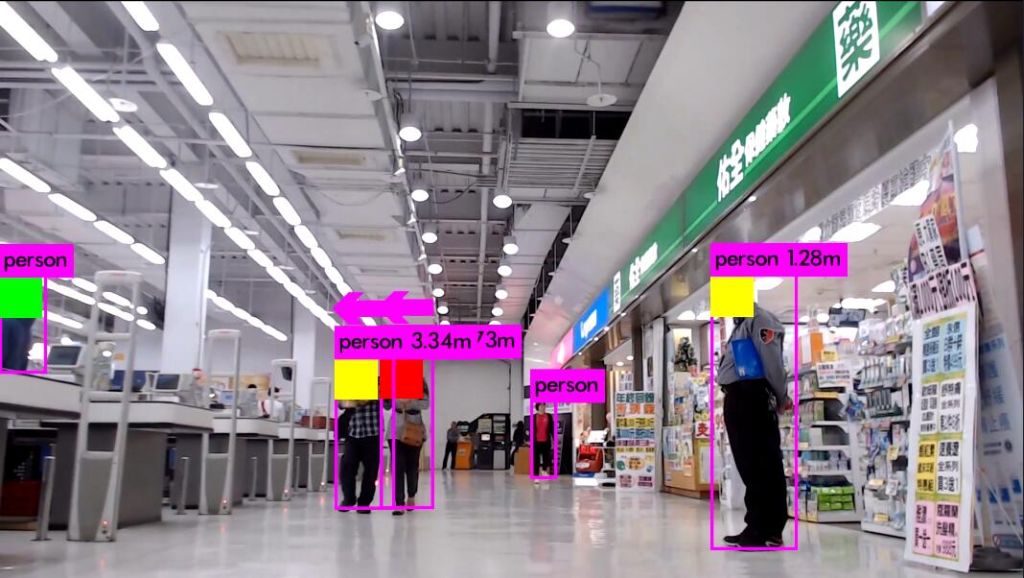 Indoor object detection and trajectory prediction