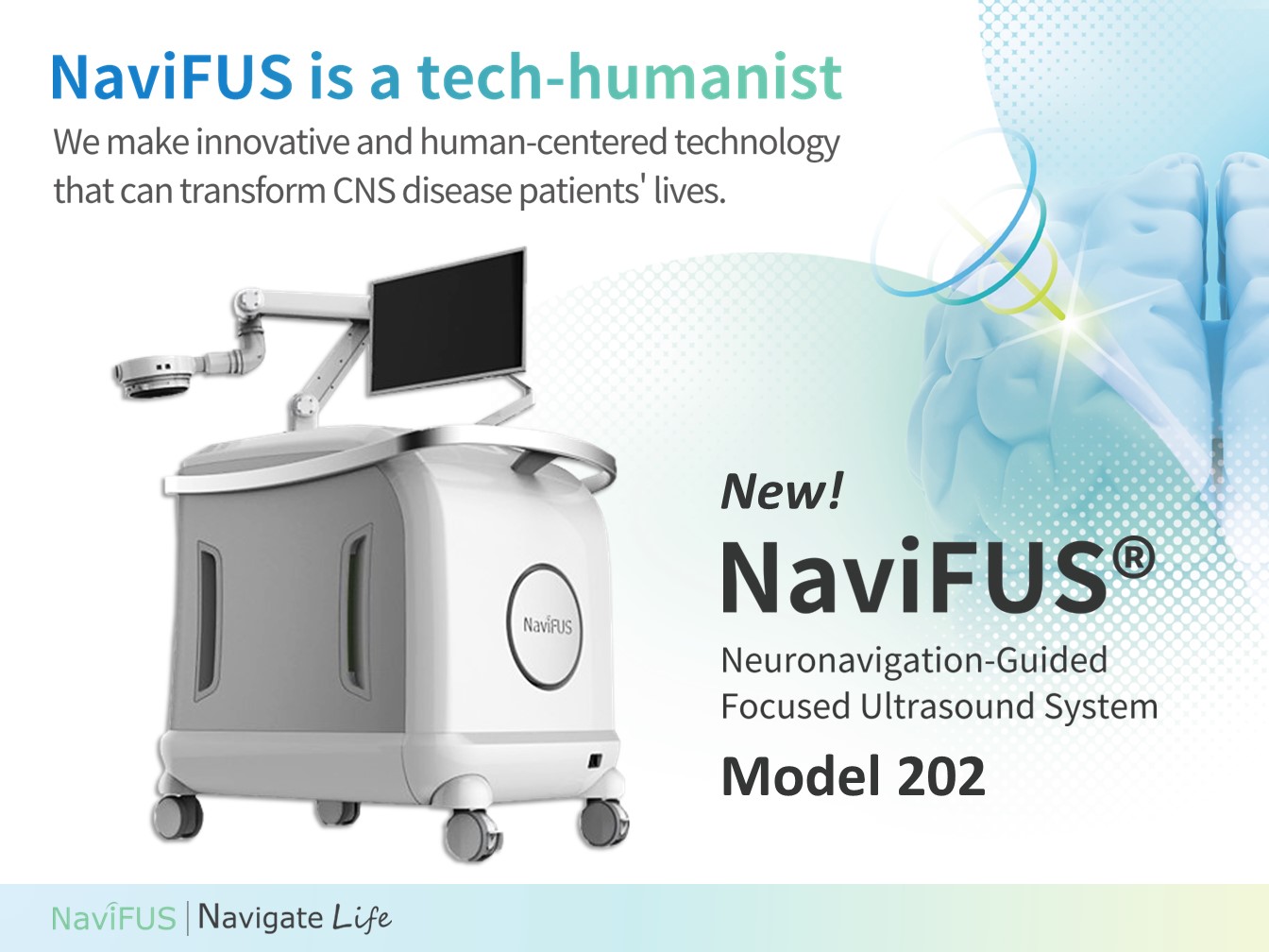 NaviFUS® Neuronavigation-guided focused ultrasound system