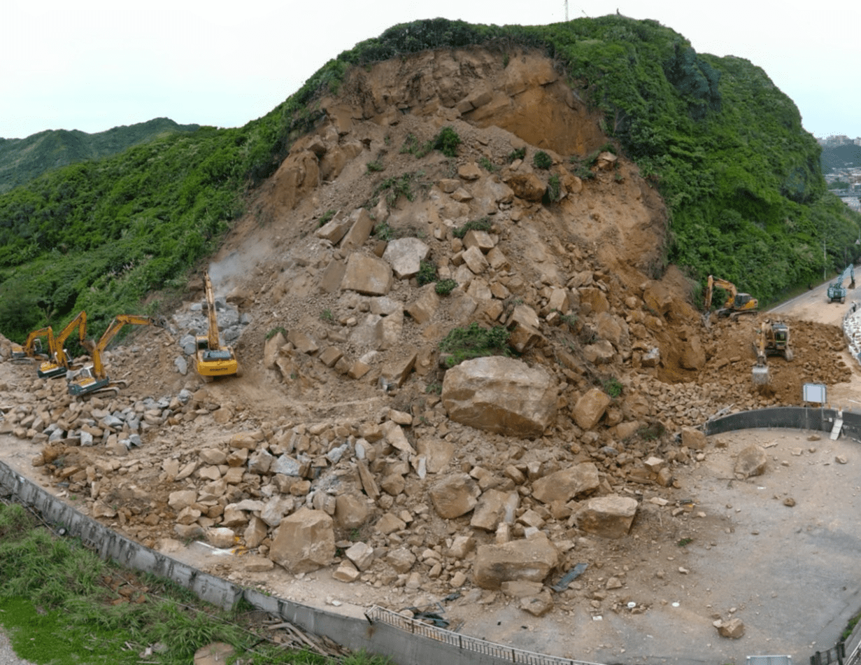 整合地面、空載光達在坡地災害調查的應用