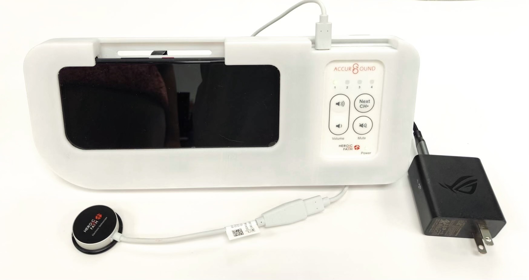 AIRMOD System™(AccurSound 101 Electronic Stethoscope & Airmod Display)